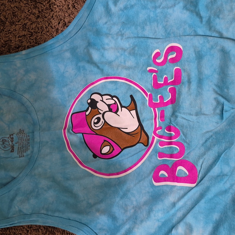 Buc-ee's Blue Tank Top with Logo
